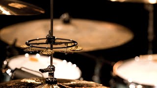 MEINL Percussion - Headliner ® Series Hihat Tambourine - HTHH1B-BK