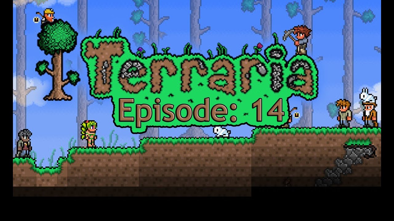 Terraria: Boulder 1. Spiffy 0 - Ep. 14 (Co-Op Let's Play Commentary)