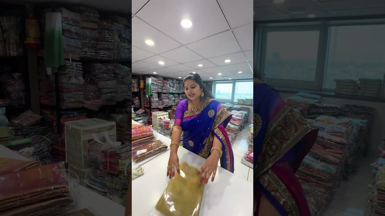rewrite this title రెండు వేళలో ఇన్ని పట్టు చీరాల | Cheapest Silk Saree Wholesale Market,Saree Biggest Market,Hyderabad