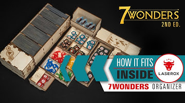 How it fits inside? - 7 Wonders (2nd ed.) | 7 Wonders Organizer