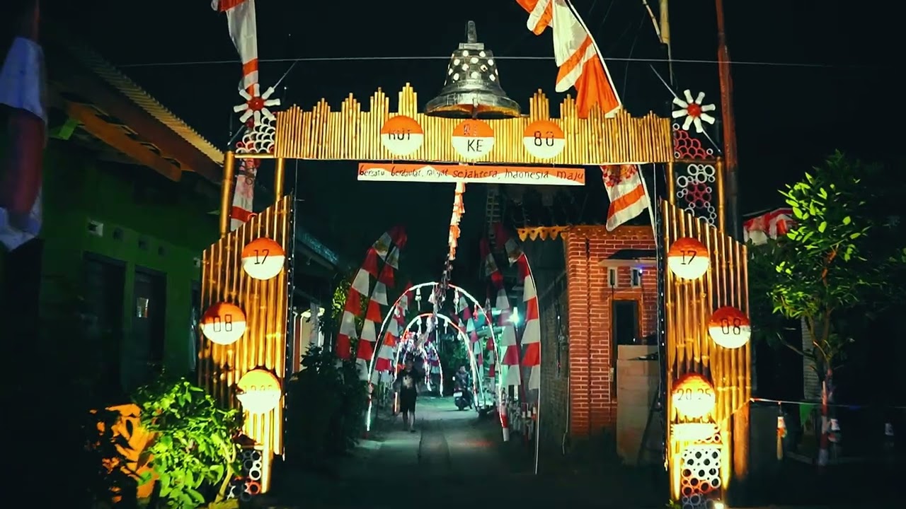 KAMPUNG MERAH PUTIH SEMANGAT 17 AGUSTUS 2025