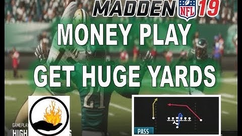 MADDEN 19 OFFENSIVE TIPS - BEST PASS PLAY FOR I FORM RUN SCHEMES