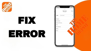 How To Fix And Solve Home Depot App Error | Final Solution