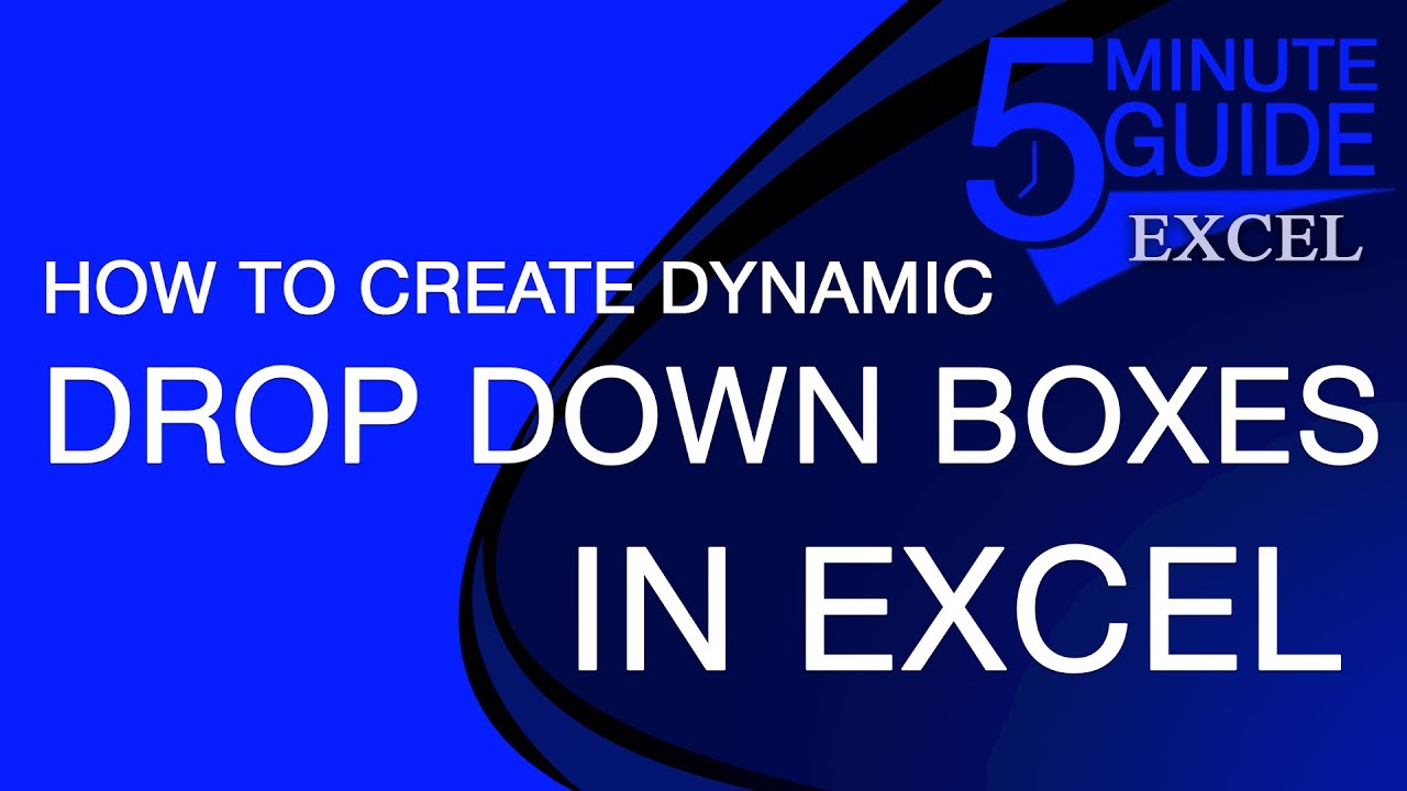 How To Create Dynamic Changing Drop Down List In Excel Using Indirect