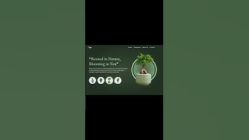 Plants website animation using Figma #figma #design #ui #ux #shorts #plants #ecommerce #animation