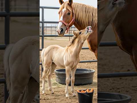 Horse Sound Neighed Horse Tiny Horse Makes The Funniest Whinny Sound Ever
