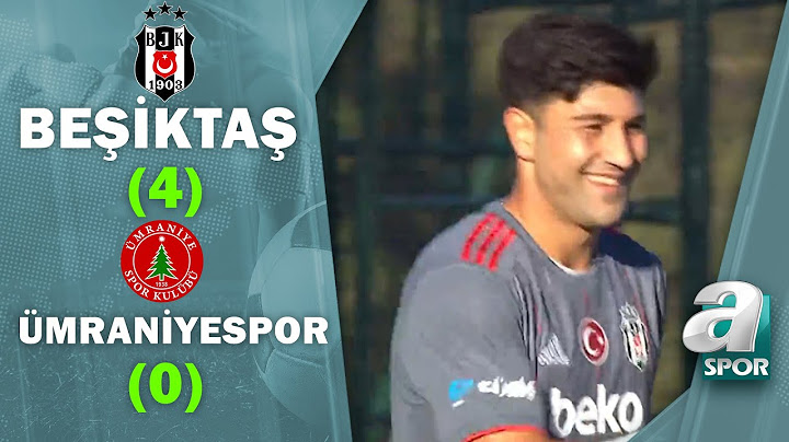 Beşiktaş 4-0 Ümraniyespor GENİŞ MAÇ ÖZETİ / Hazırlık Maçı / 02.09.2021