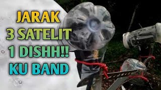 Mudahh Cara Gabungin Tiga Satelit Measat 3 Ses 9 Dan Asiasat 9 Ku Band Satu Dishh