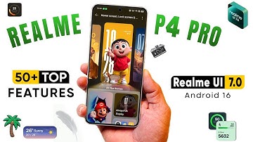 Realme P4 Pro Realme UI 7.0 Update:Amazing Features | Android 16 Update | Realme P4 RMUI 7.0 Update🔥