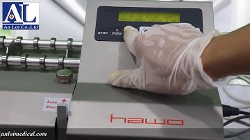 HƯỚNG DẪN SỬ DỤNG MÁY HÀN CẮT TÚI ÉP HAWO HM 8000 AS-V