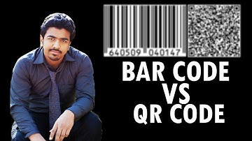 Difference Between Bar-code & QR Code | Barcode Vs QR Code | [Explained]