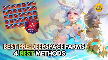 The ONLY 4 Farms Worth Doing Before Deepspace! (MAXIMUM FE/Hour With MINIMUM Effort)