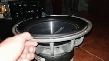 Eclipse 88120DVC Subwoofer Excursion