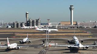 【轟け！PW4074エンジン音！】B777-200 JA009D JAL915便那覇空港行き　羽田空港離陸