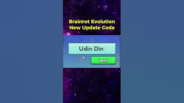 NEW BRAINROT EVOLUTION CODE! (UPDATE: Udin Dinlympus)