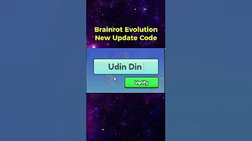 NEW BRAINROT EVOLUTION CODE UPDATE Udin Dinlympus 
