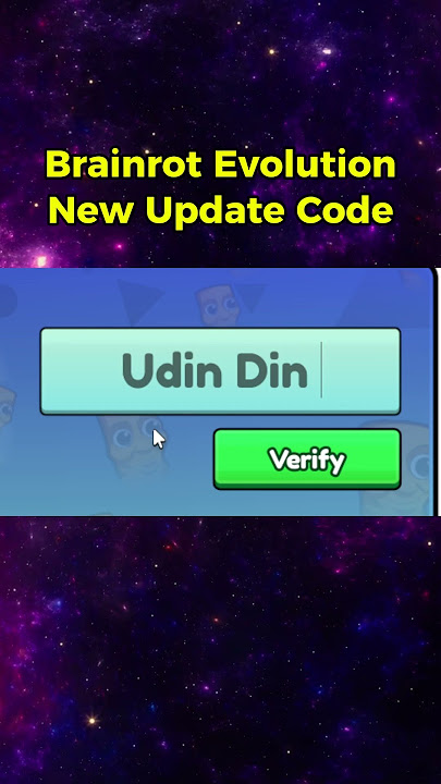 NEW BRAINROT EVOLUTION CODE! (UPDATE: Udin Dinlympus)