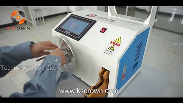 Semi-automatic Wire Coil Winding and Twist Tie Machine WL-30A - Suzhou Crown