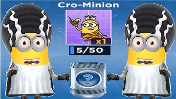 Minion Rush: Despicable Me CRO-MINION CARD gameplay walkthrough ios & android