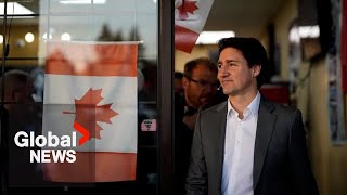 Trudeau confronted by protesters at Vancouver restaurant