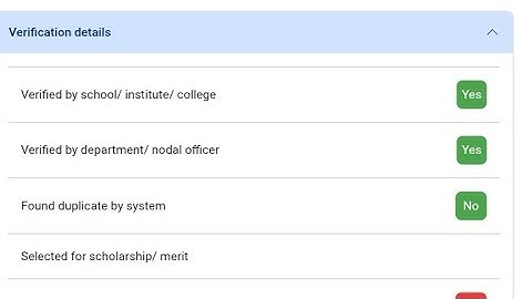 Nsp VERIFICATION SECTION Discussed Step by Step.