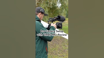Pro Camera Setup with VM40 Mic Review for #filmmaker #videographer #contentcreator #mic #trending
