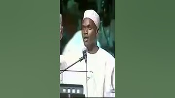 مؤثر جدا القارئ السنغالي محمد هادي توري   " غلّقت الابواب "