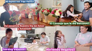 Así Celebramos Nuestro Día del Amor y Amistad💘+No Pensé que lo Haría🤭Prepare una Rica Cena🥰+Regalos