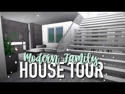 Modern Family House Tour Roblox Bloxburg Arabellaa Youtube - valentines day house roblox bloxburg youtube