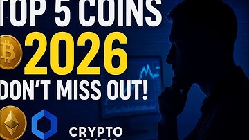 Top 5 Crypto Coins That Could Explode by 2026 🚀 (Don’t Miss Out!)