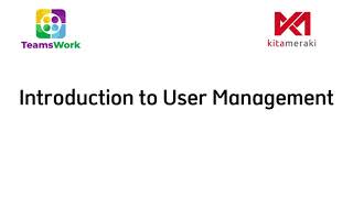 introduction to user management Checklist