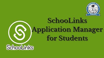 Students - SchooLinks Application Manager