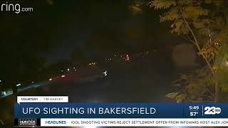 UFO Sighting in Southwest Bakersfield, California !!! 🛸 👽 ✈️