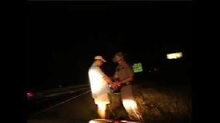 DWI arrest video for Lt. John Foster