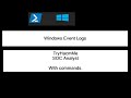 Windows Events Log | TryHackMe | SOC Analyst