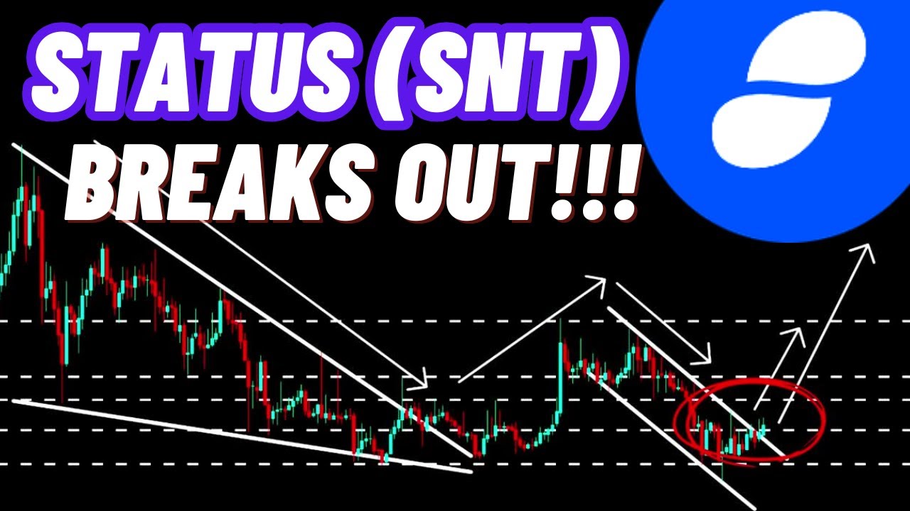 Status (SNT) Crypto Coin Breaks out!!! - YouTube