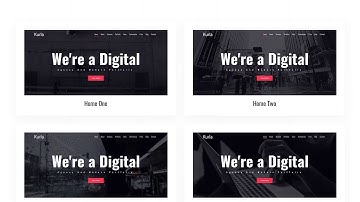 Kurla - Creative One Page Parallax