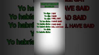 TIEMPO VERBALES EN INGLÉS