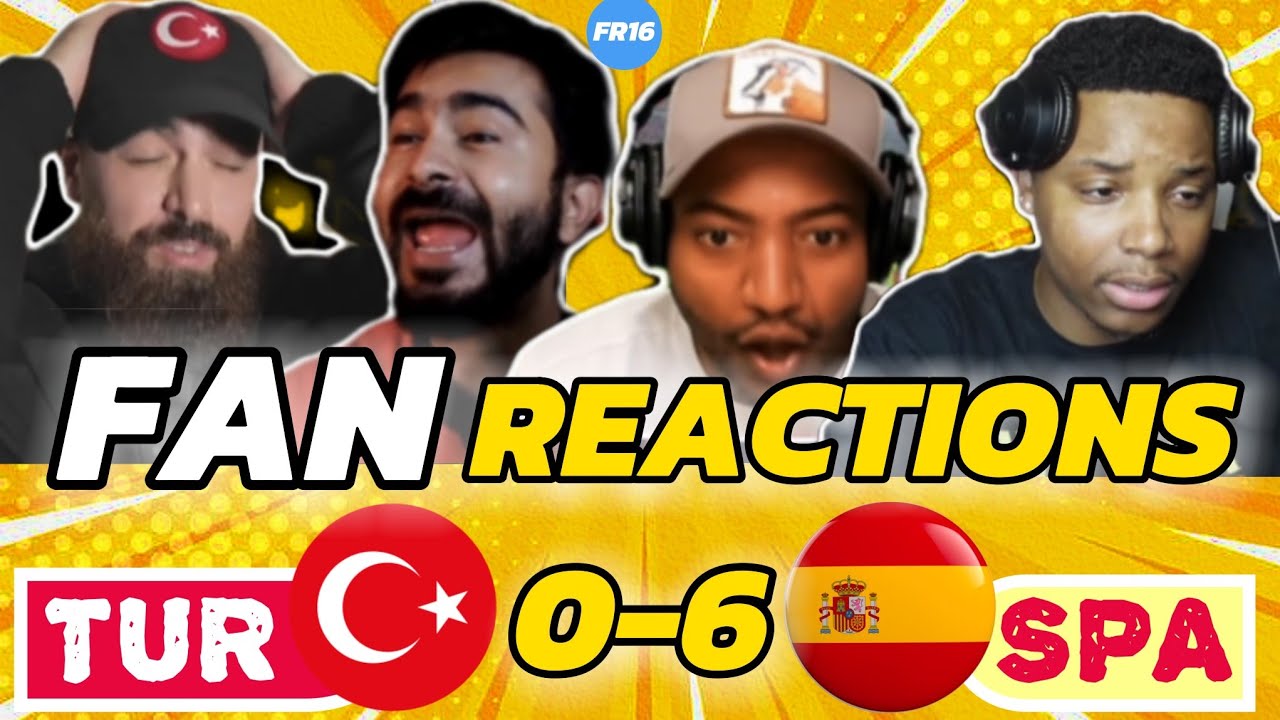 TURKEY & SPAIN FANS REACTION TO TURKEY VS SPAIN 0-6 | FIFA WORLD CUP QUALIFIERS