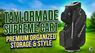 Is This the Ultimate Golf Bag? 🏌️‍♂️ TaylorMade Supreme Cart Bag Review & Walkthrough (2026)