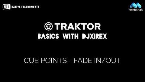 Traktor DJ Tutorial Part 5: Cue Points: Fade in/out