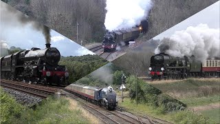 The Very Best of UK Steam Trains on the Mainline in 2023! Part 2  July to December