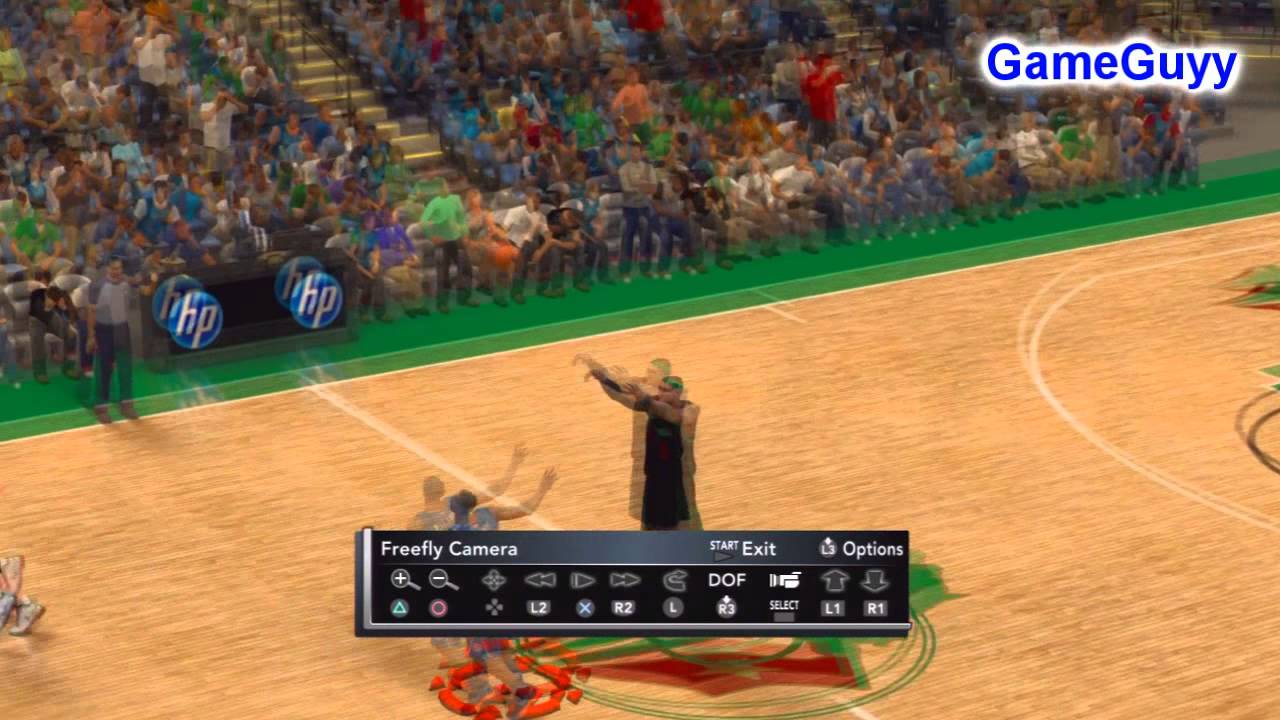 GameGuyy's Amazing Clips: NBA 2K12 - LeBron Half Court Jumper #10