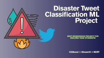 Disaster Tweet Classification ML Project | Best Regression Project for 2nd/3rd Year Students!
