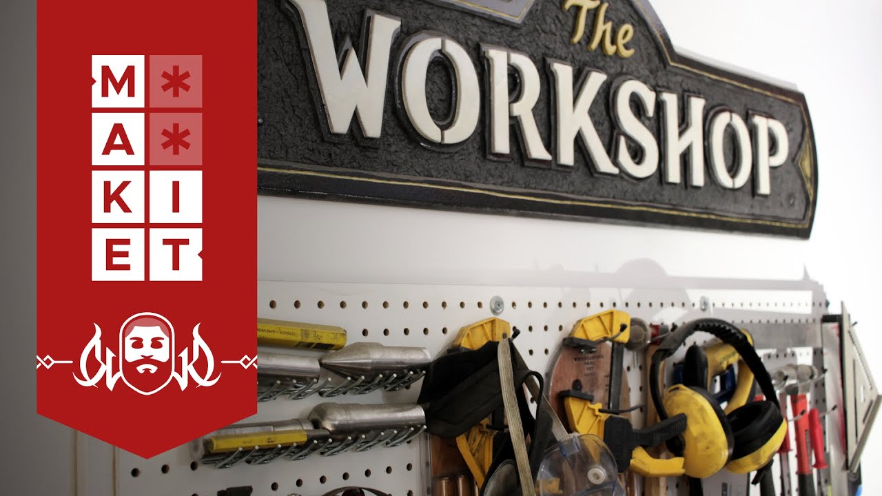 Workshop Tour - Small Workshop - Project Show and Tell - YouTube