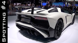 Lamborghini Aventador Roadster Lp750-4 Sv - Motor Show Frankfurt Iaa 2015 | Car Spotting #4