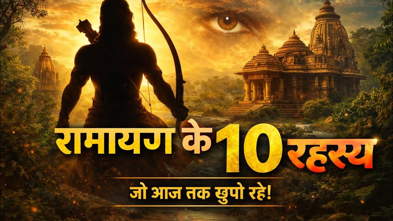 #bhaktivideo रामायण के 10 रहस्य जो आज तक छुपे रहे! 😱 #ramayan #ramayankatha