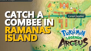 Catch a Combee in Ramanas Island Pokemon Legends Arceus