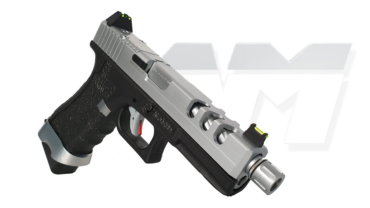 VORSK EU17 VENTED CHROME / Glock 17 Custom / Airsoft Unboxing YouTube