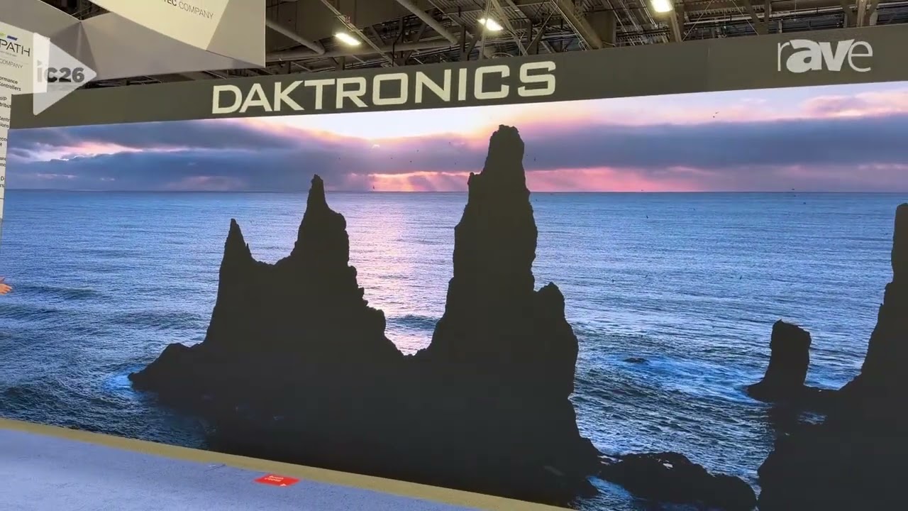 InfoComm 2026: Daktronics Shows Off NPN 6600 Series COB LED Displays